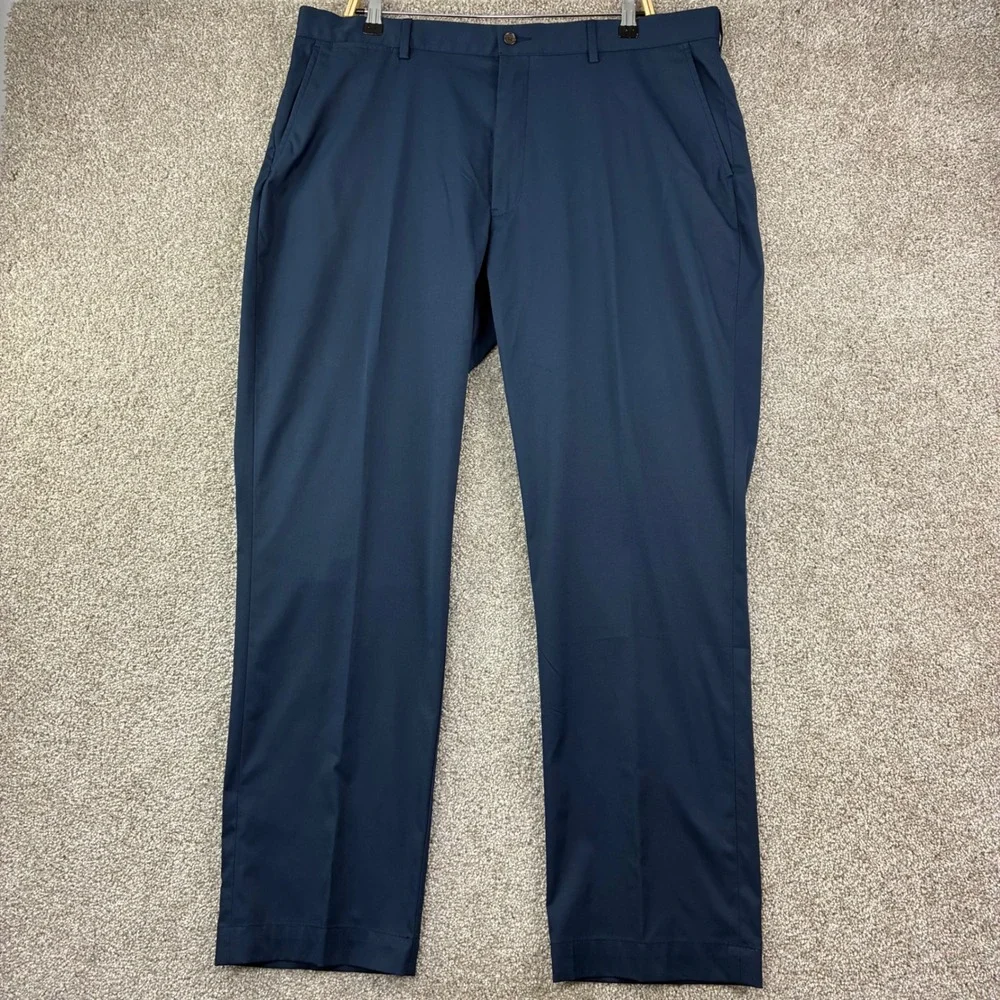 Polo Ralph Lauren Dress Pants 40x32 Navy Blue Classic Preppy Golf Professional